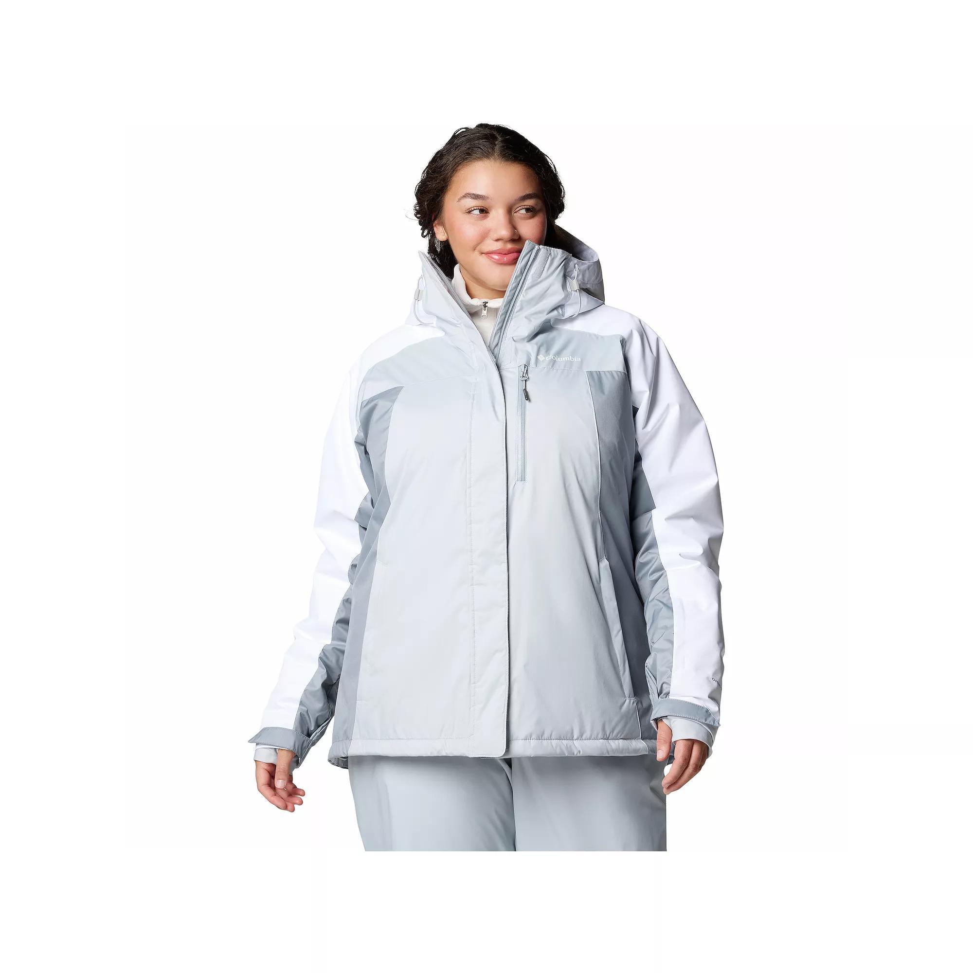 Plus Size Columbia Snowy Summit Insulated Jacket, Women's, Size: 3XL, Clematis Blue Product Image