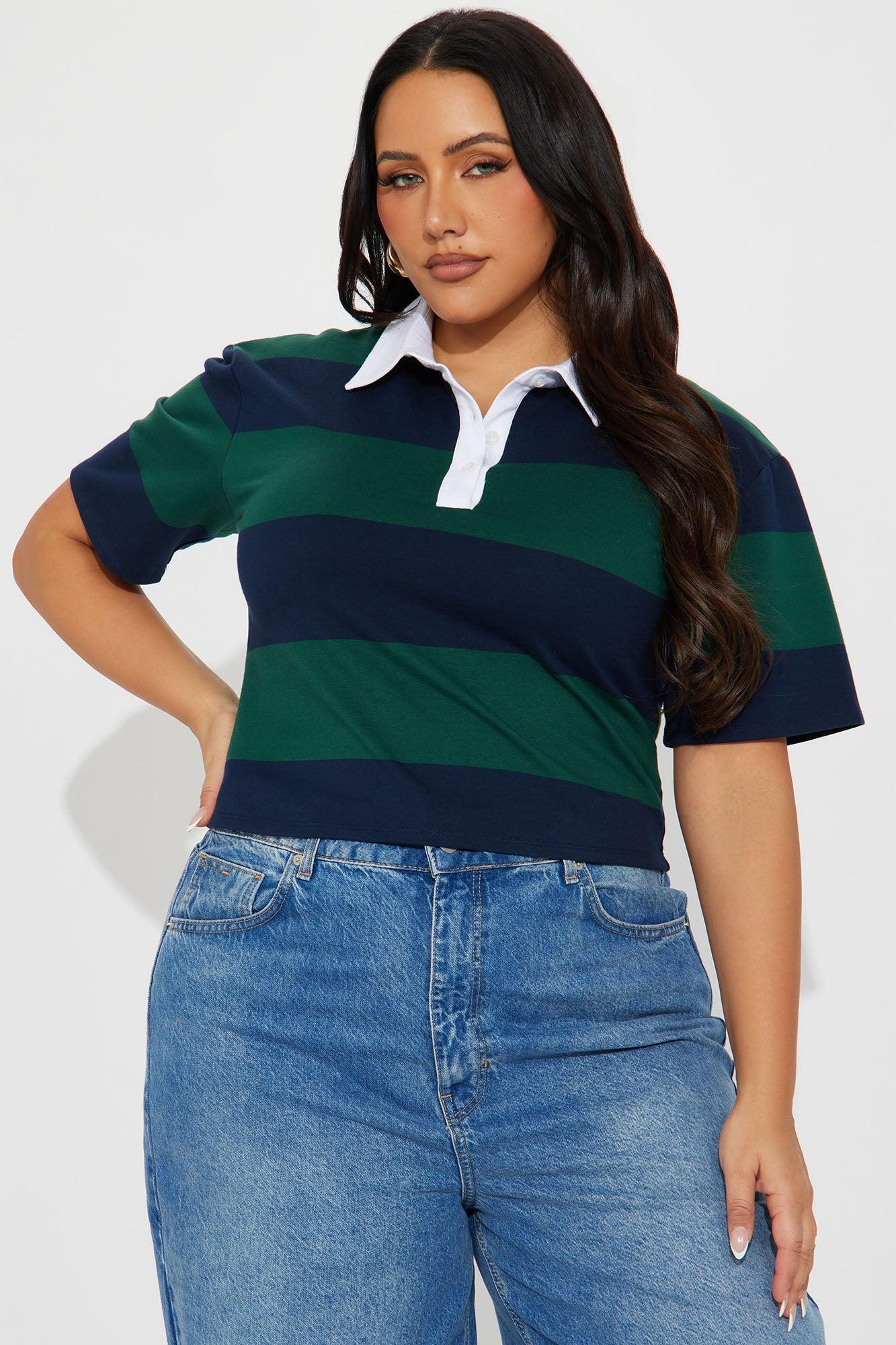 Sporty Era Polo Shirt - Green/combo Product Image