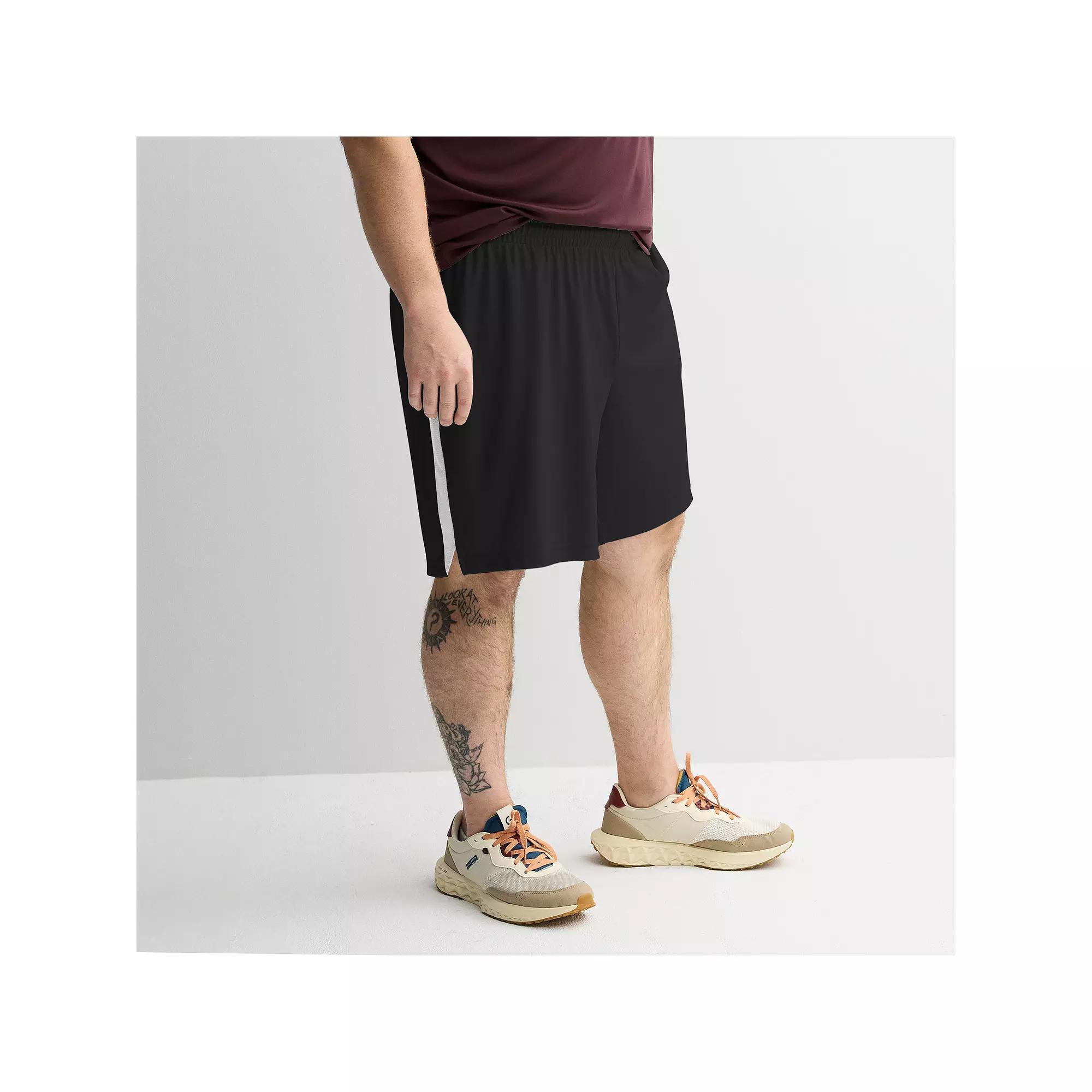 Big & Tall Tek Gear® Dry Tek Shorts, Men's, Size: Large Tall, Blue Beauty Product Image