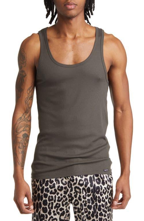 Tom Ford Cotton Blend Tank Top Product Image