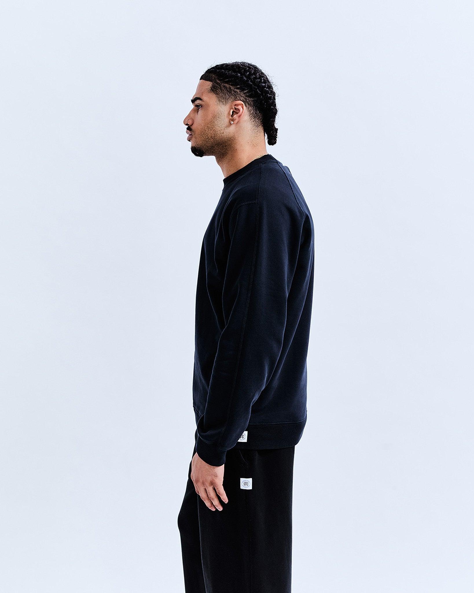Midweight Terry Classic Crewneck - Vault Male Product Image