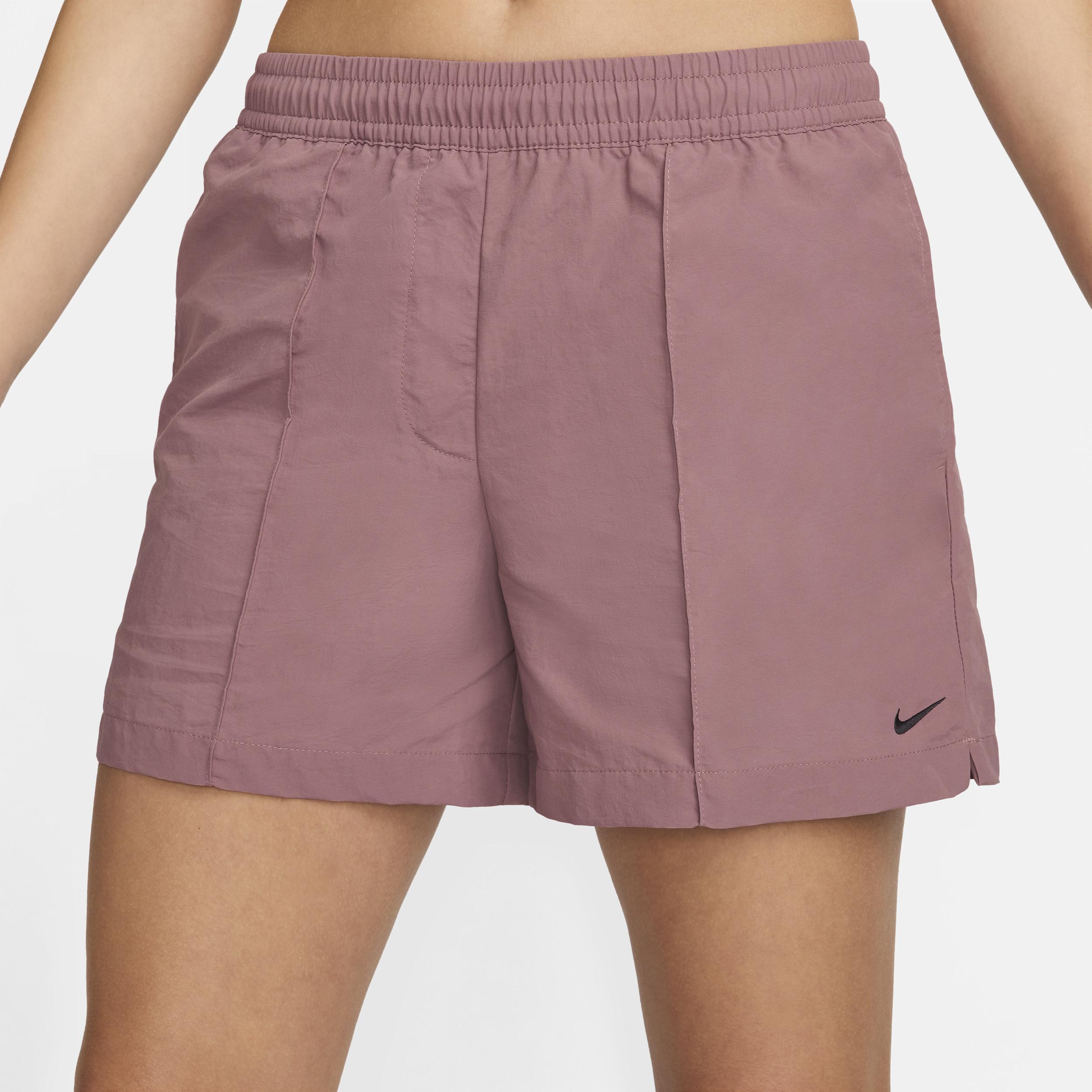 Nike Womens Nike Essential 5 Woven Shorts - Womens Black Product Image