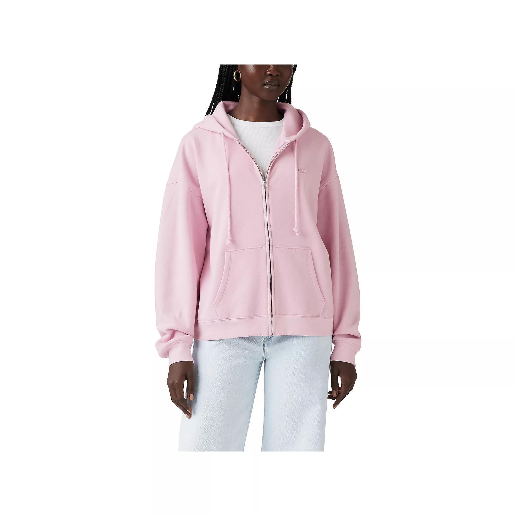 Women's Levi's® Everyday Zip-Up Hoodie, Size: XL, Fragrant Purple Product Image