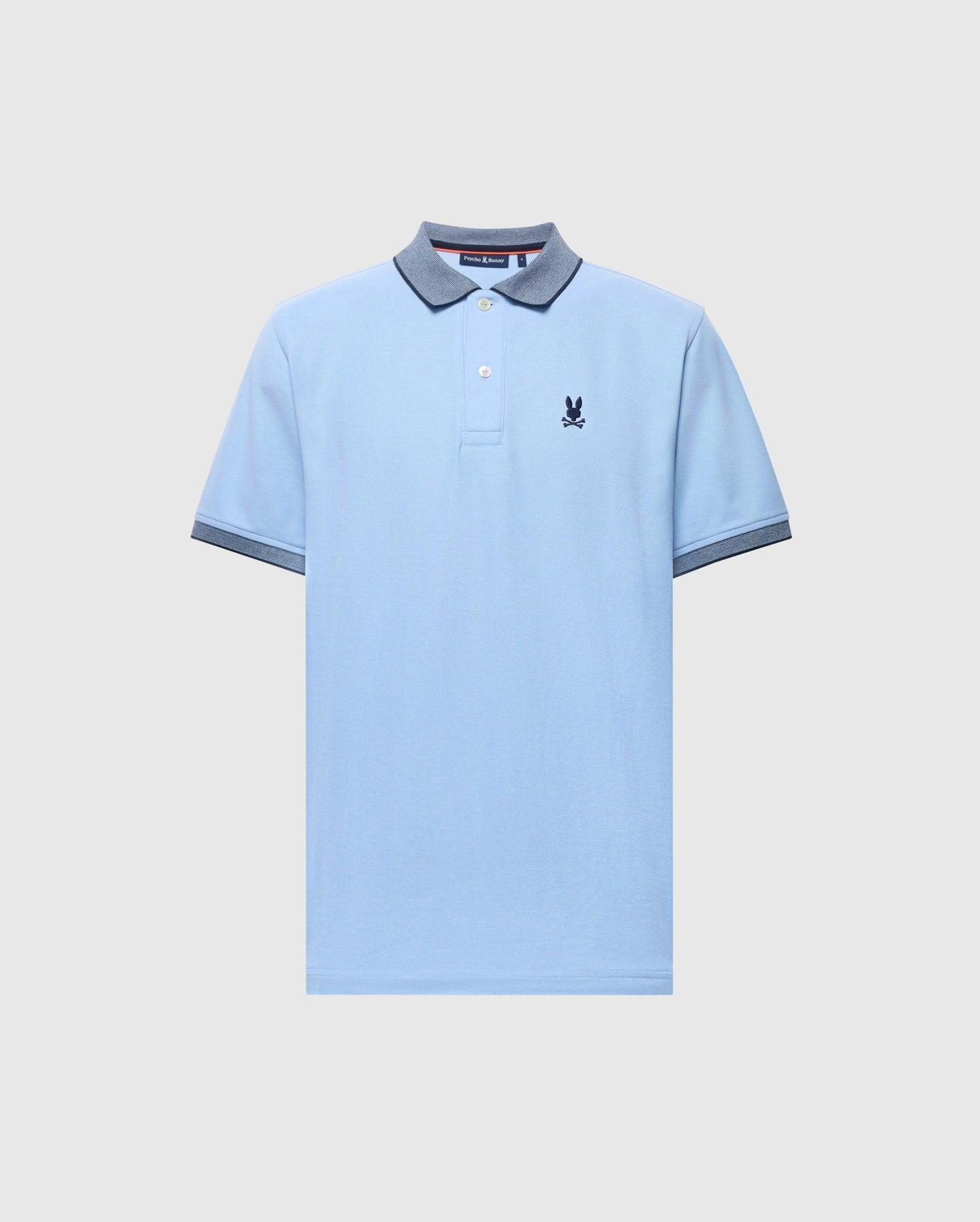 MENS JONAS MICRO STRIPE COLLAR PIQUE POLO - B6K583F200 Product Image