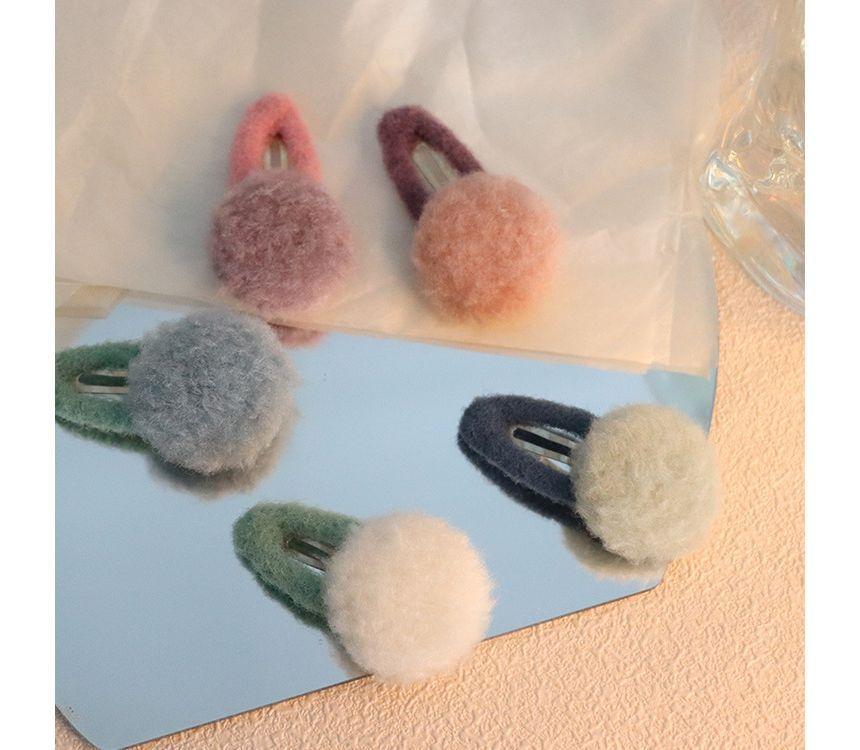 Faux Fur Hair Clip Product Image