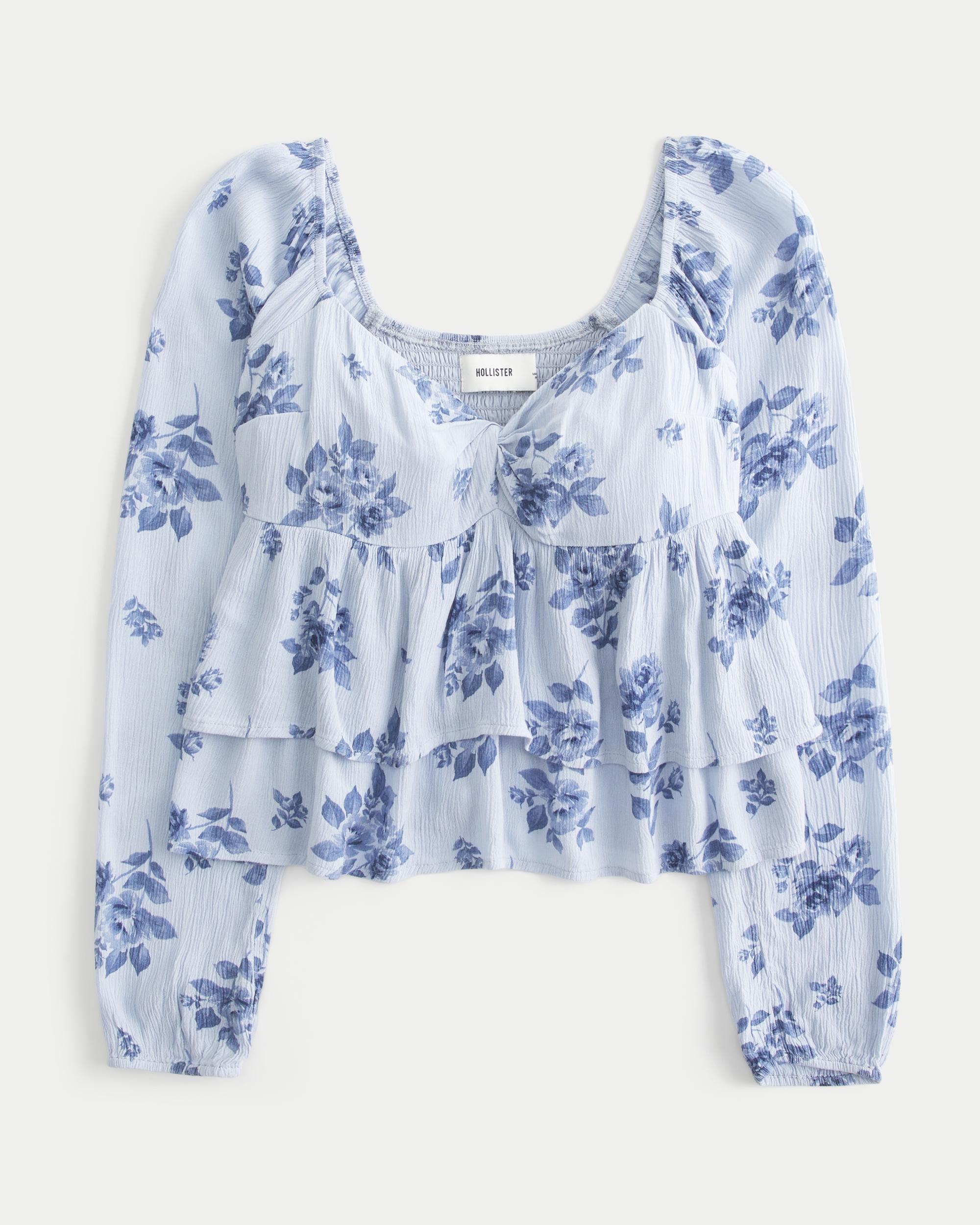 Easy Twist Bust Babydoll Top Product Image