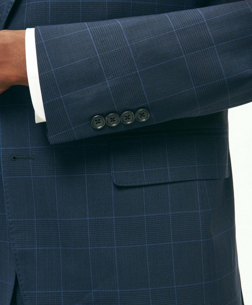 Brooks Brothers Explorer Collection Slim Fit Wool Checked Suit Jacket Product Image
