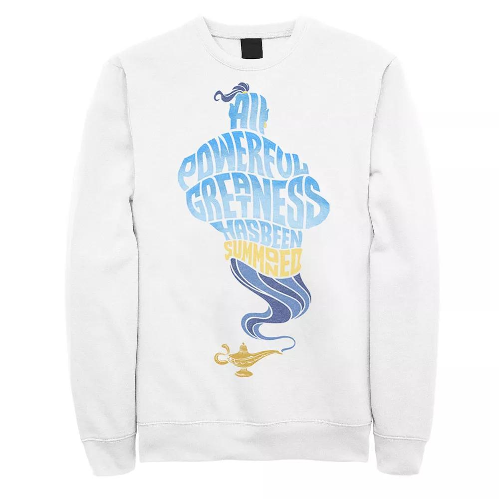 Disney's Aladdin Men's All Powerful Greatness Tee, Size: XXL, White Product Image