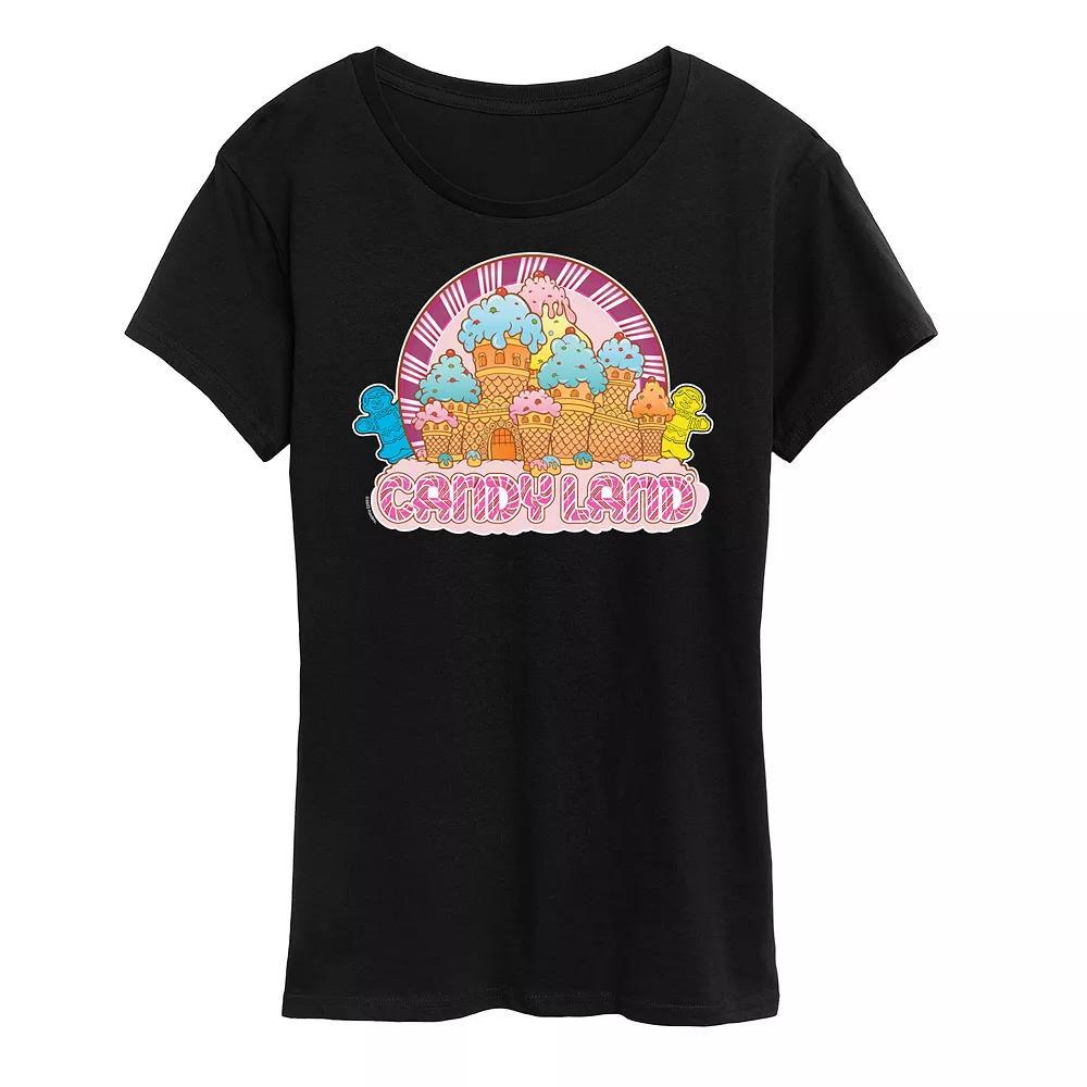 Womens Candy Land Castle Graphic Tee by Hasbro Product Image