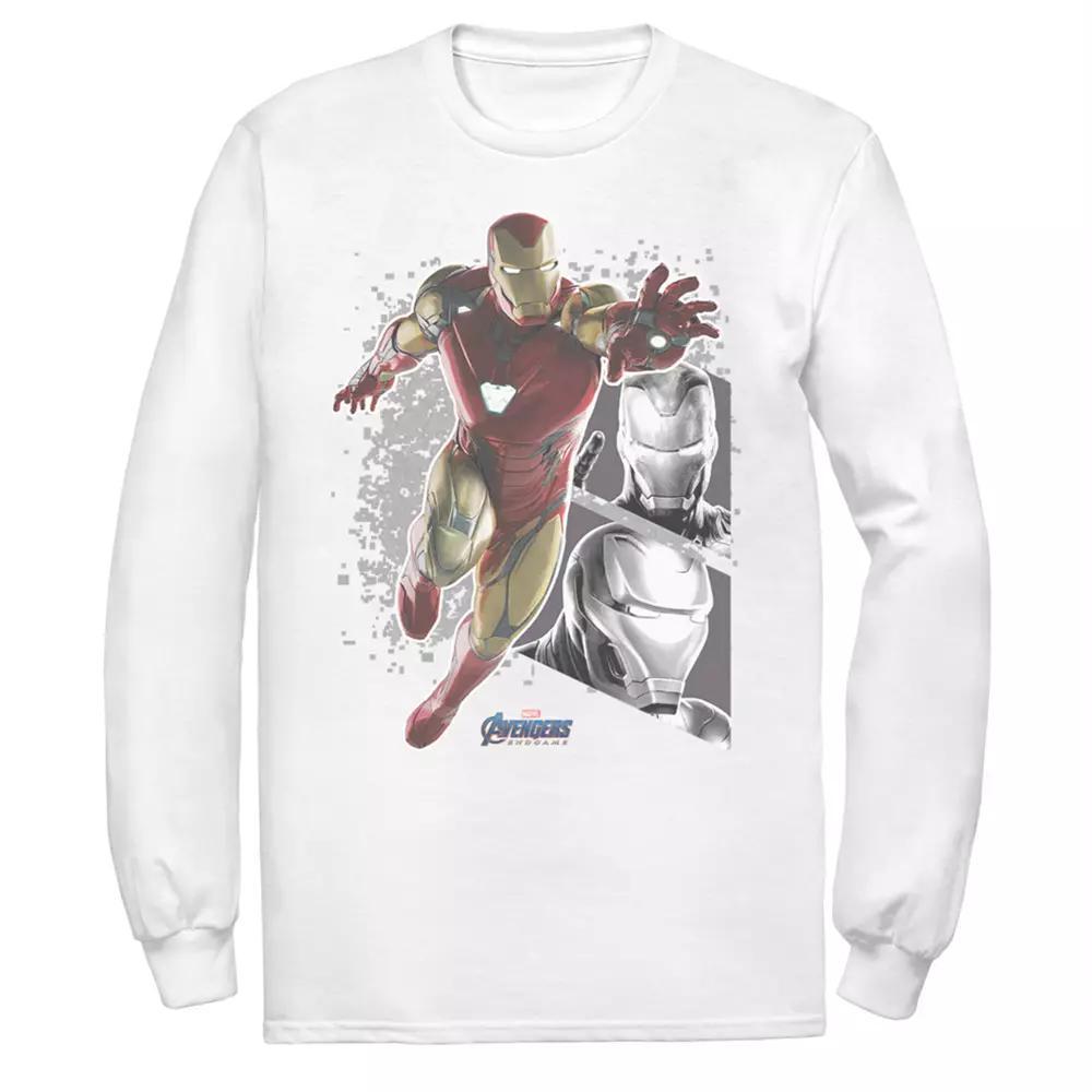 Mens Marvel Avengers Endgame Iron Man Panels Tee Product Image