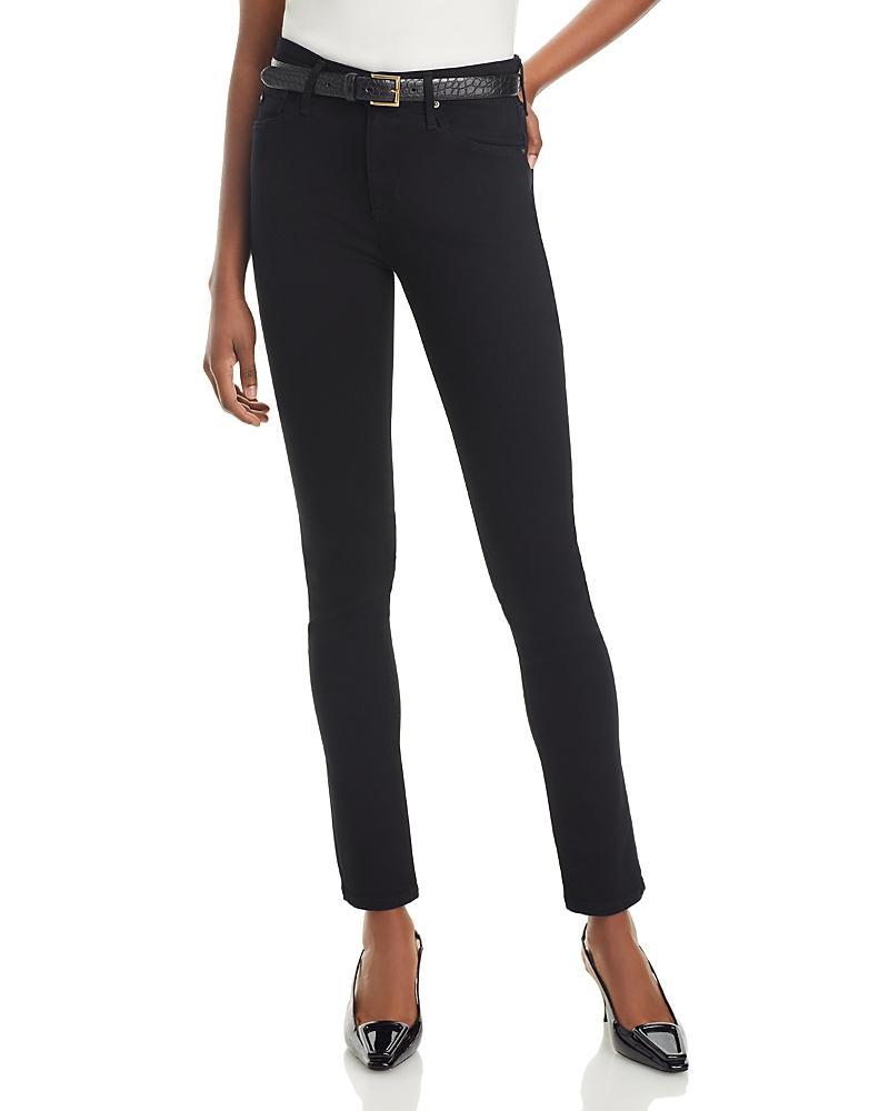 Ag Prima Mid Rise Cigarette Jeans in Black Product Image