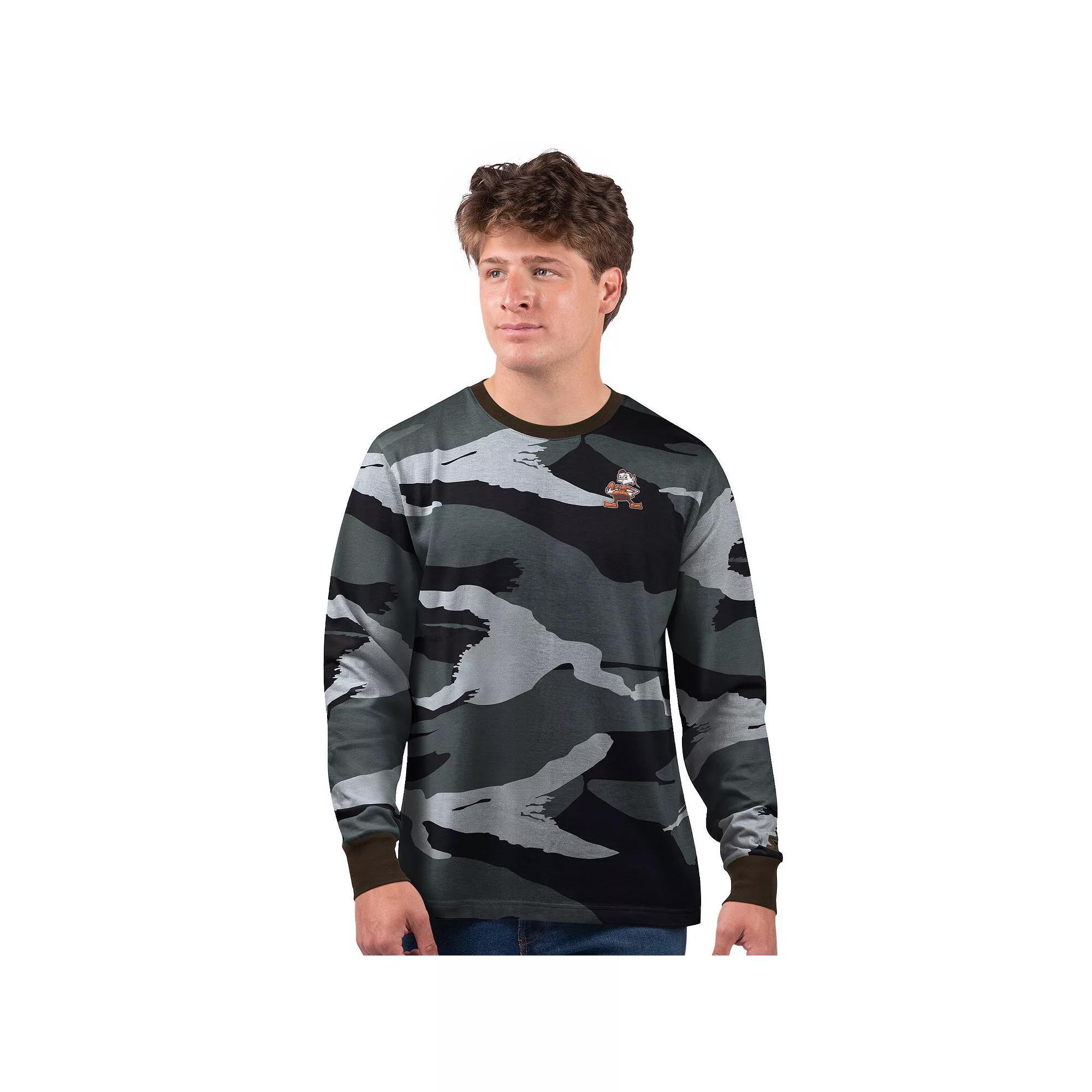 Mens Starter Gray Baltimore Ravens Thursday Night Gridiron Long Sleeve T-Shirt Product Image