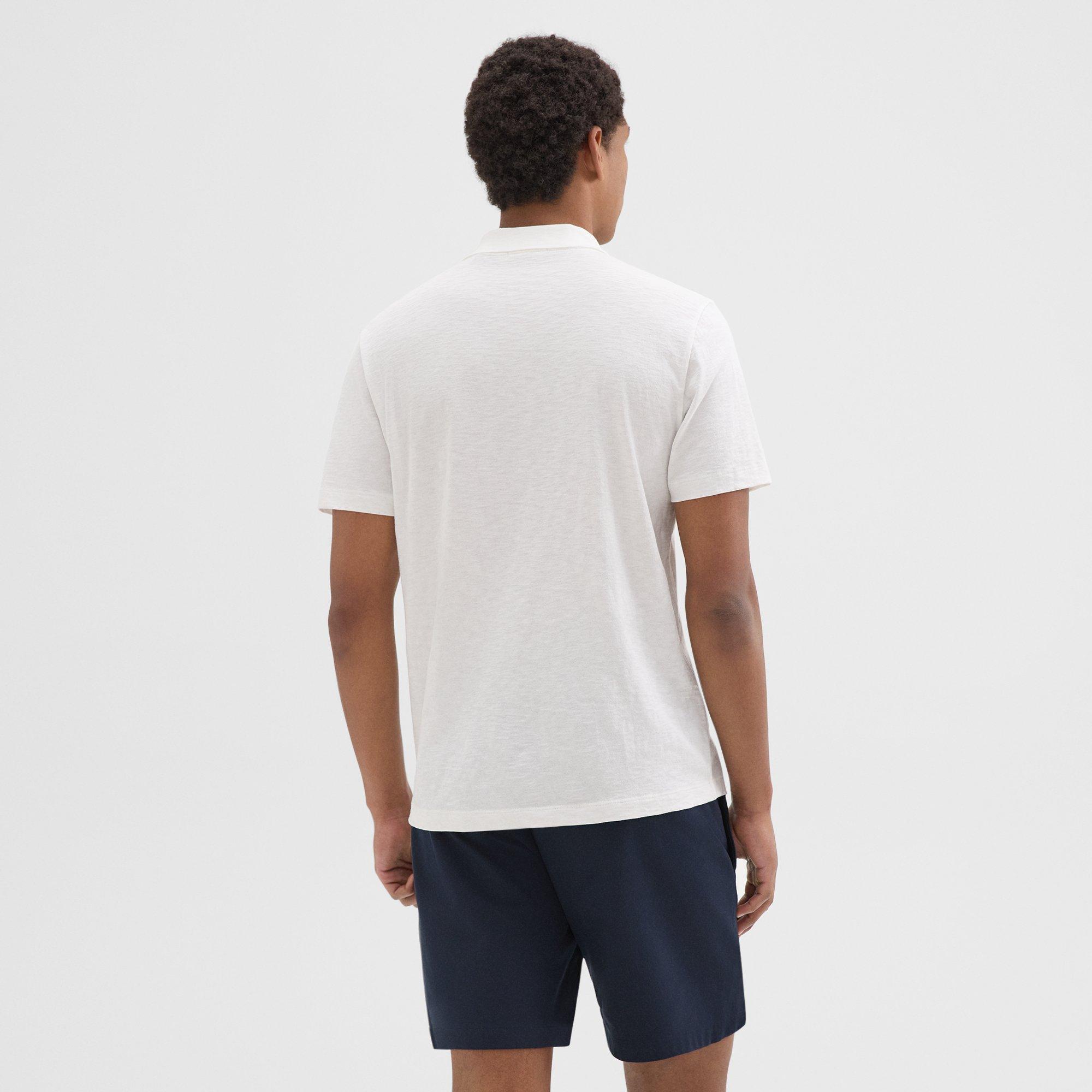 Slub Cotton Bron Polo Shirt | Theory Product Image