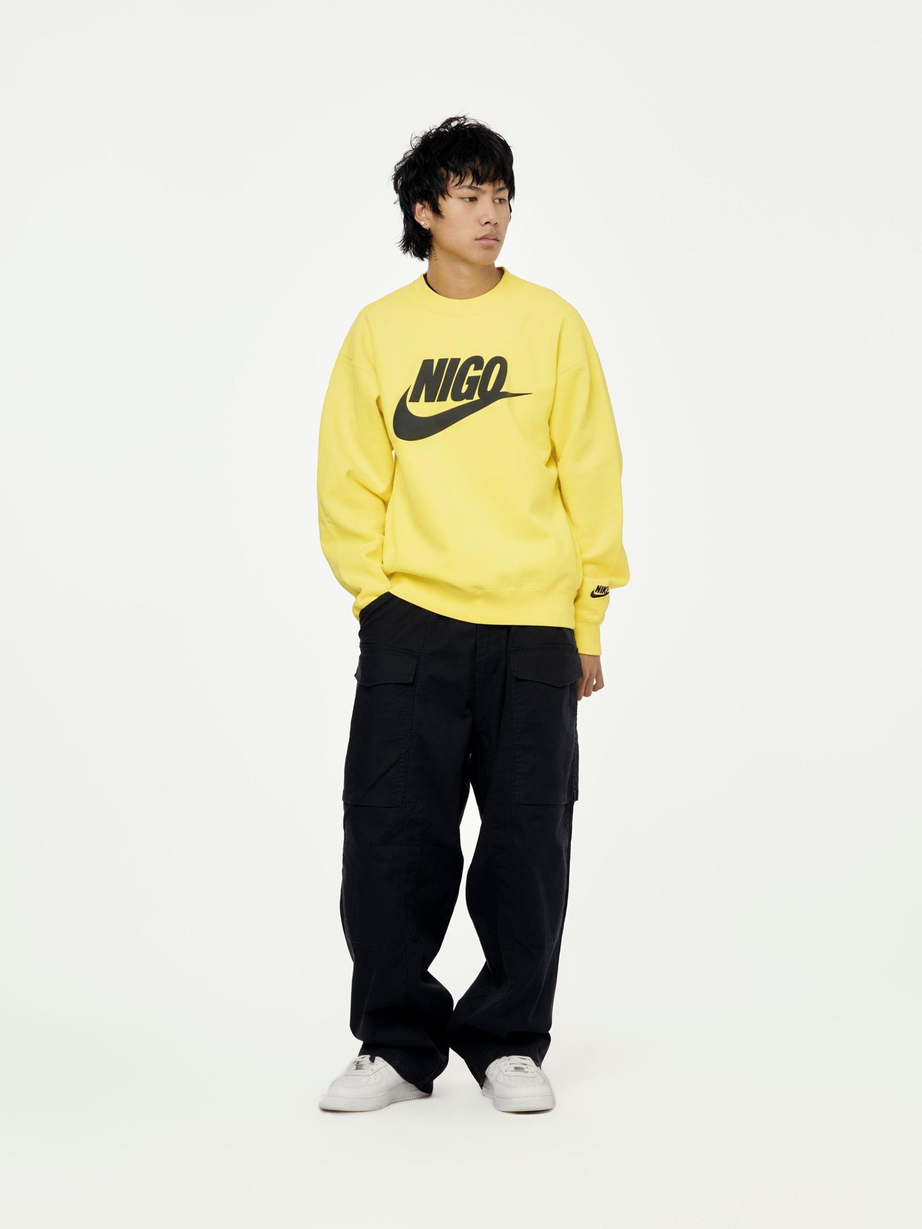 M NRG NIGO CREW FLC (SPEED YELLOW/BLACK) Product Image