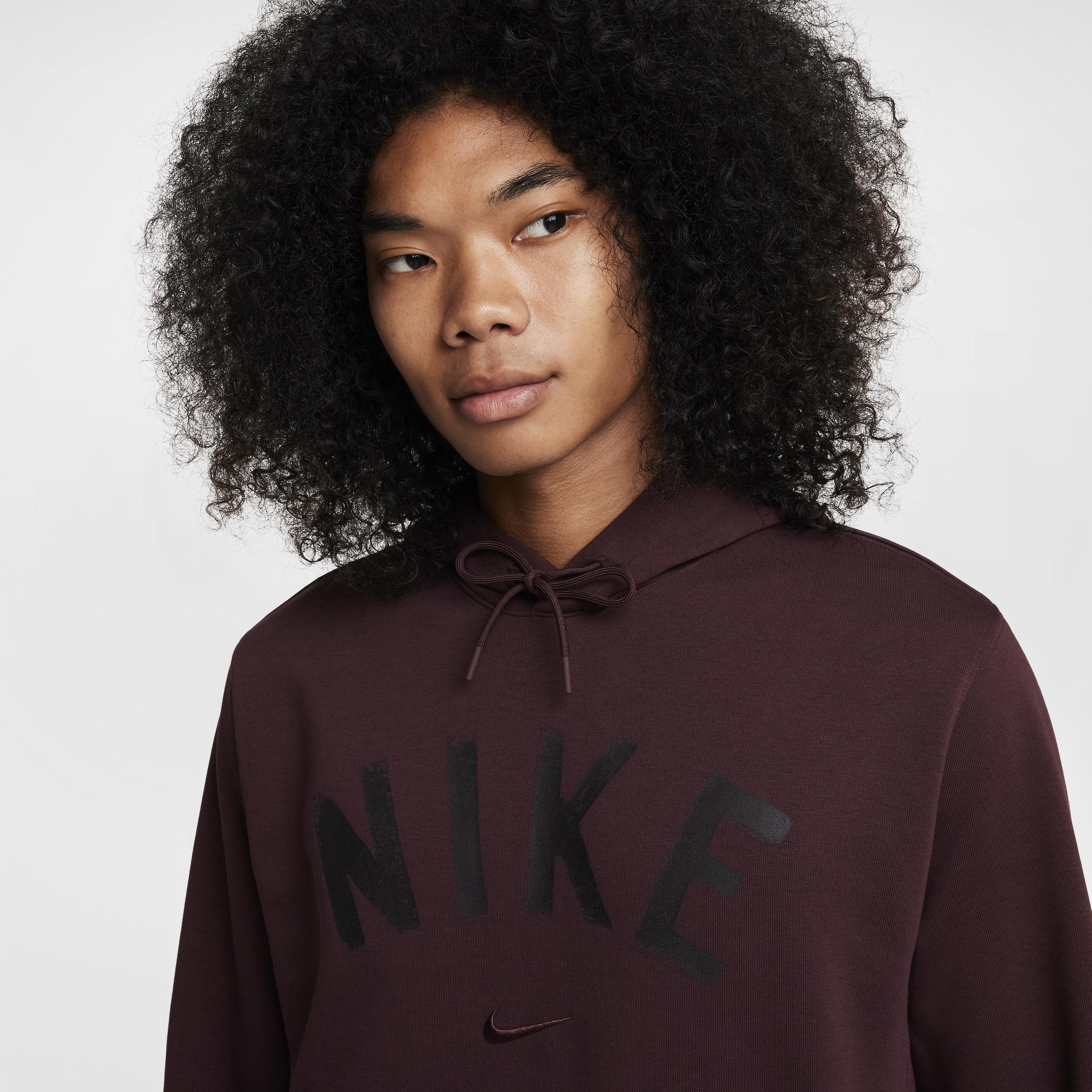 Nike Swoosh Men's Dri-FIT French Terry Pullover Fitness Hoodie Product Image