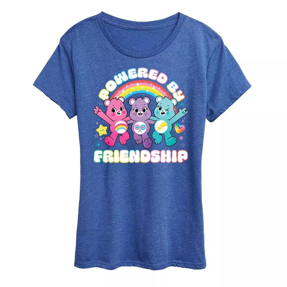 Womens Care Bears Powered By Friendship Graphic Tee, Girls Grey Gray Product Image
