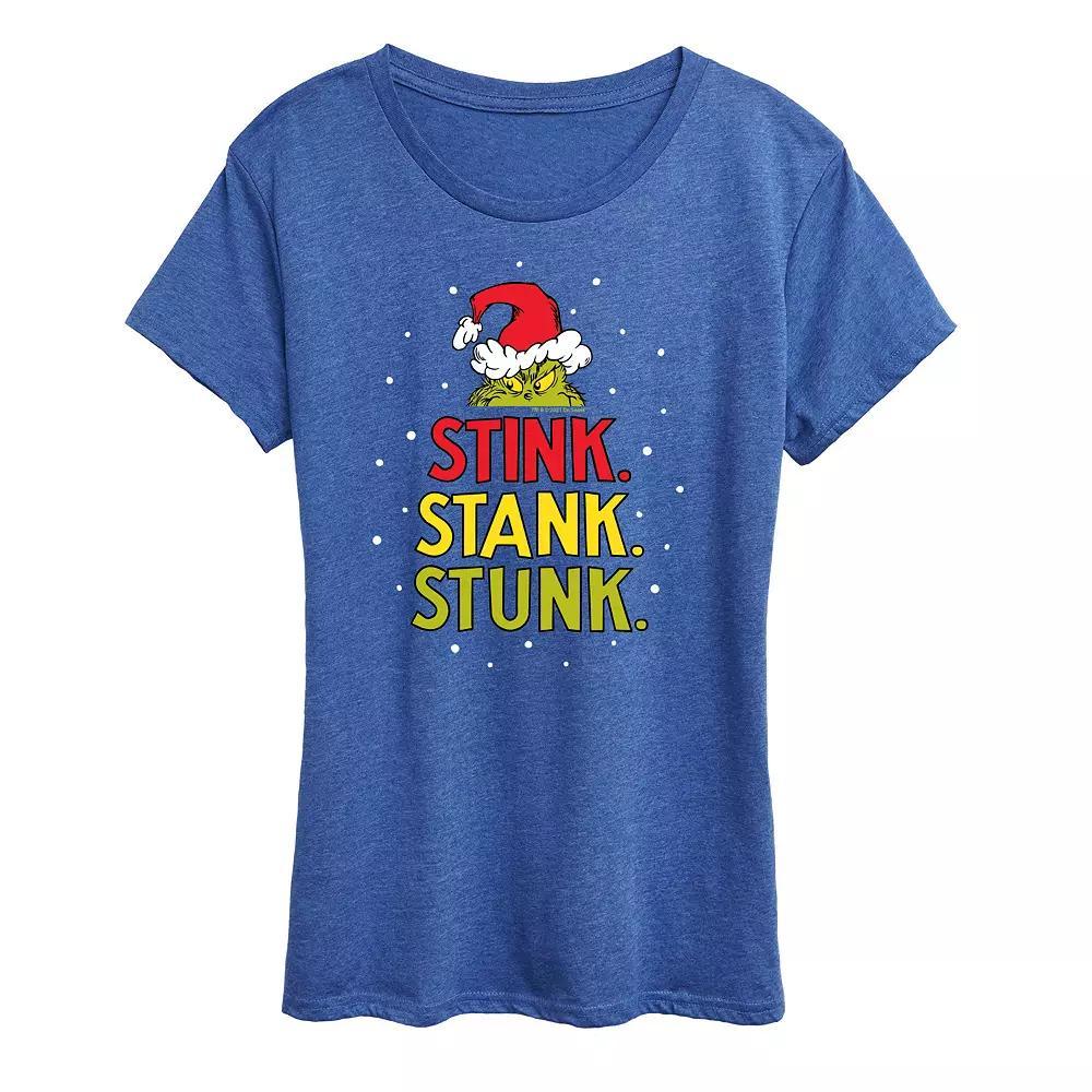 Women's Coffee Beach Repeat Graphic Tee, Size: Large, Heather Grey Product Image