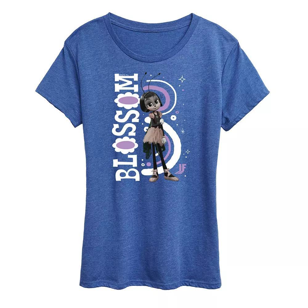 Women's Coffee Beach Repeat Graphic Tee, Size: Large, Heather Grey Product Image