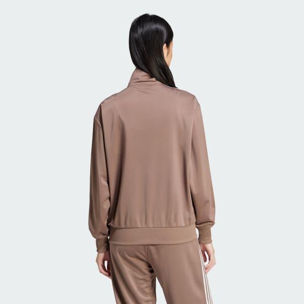 adidas Adicolor Classic Firebird Loose Track Top Black M Womens Product Image