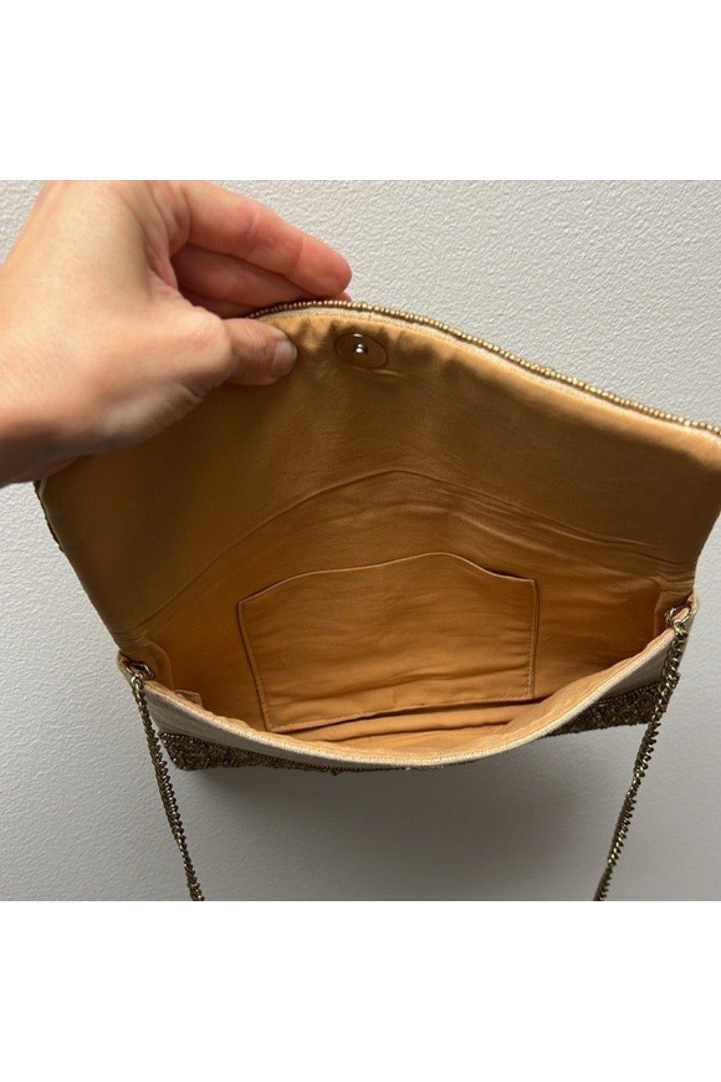 Queen Bee Beaded Clutch Product Image