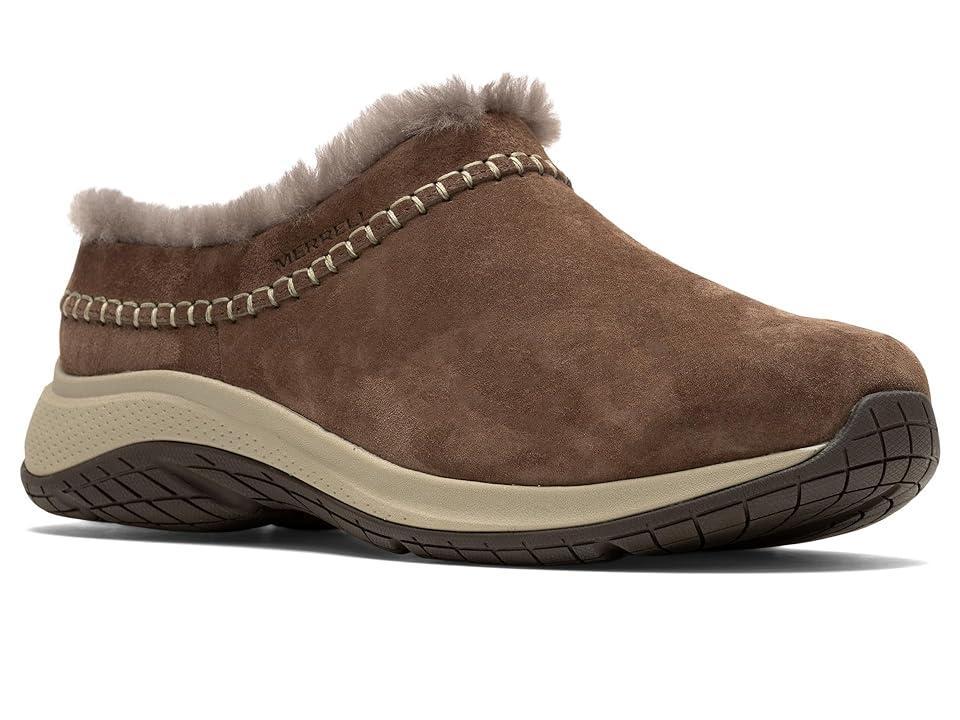 Merrell Womens Encore Ice 5 Waterproof Suede Fur Lined Clogs Product Image