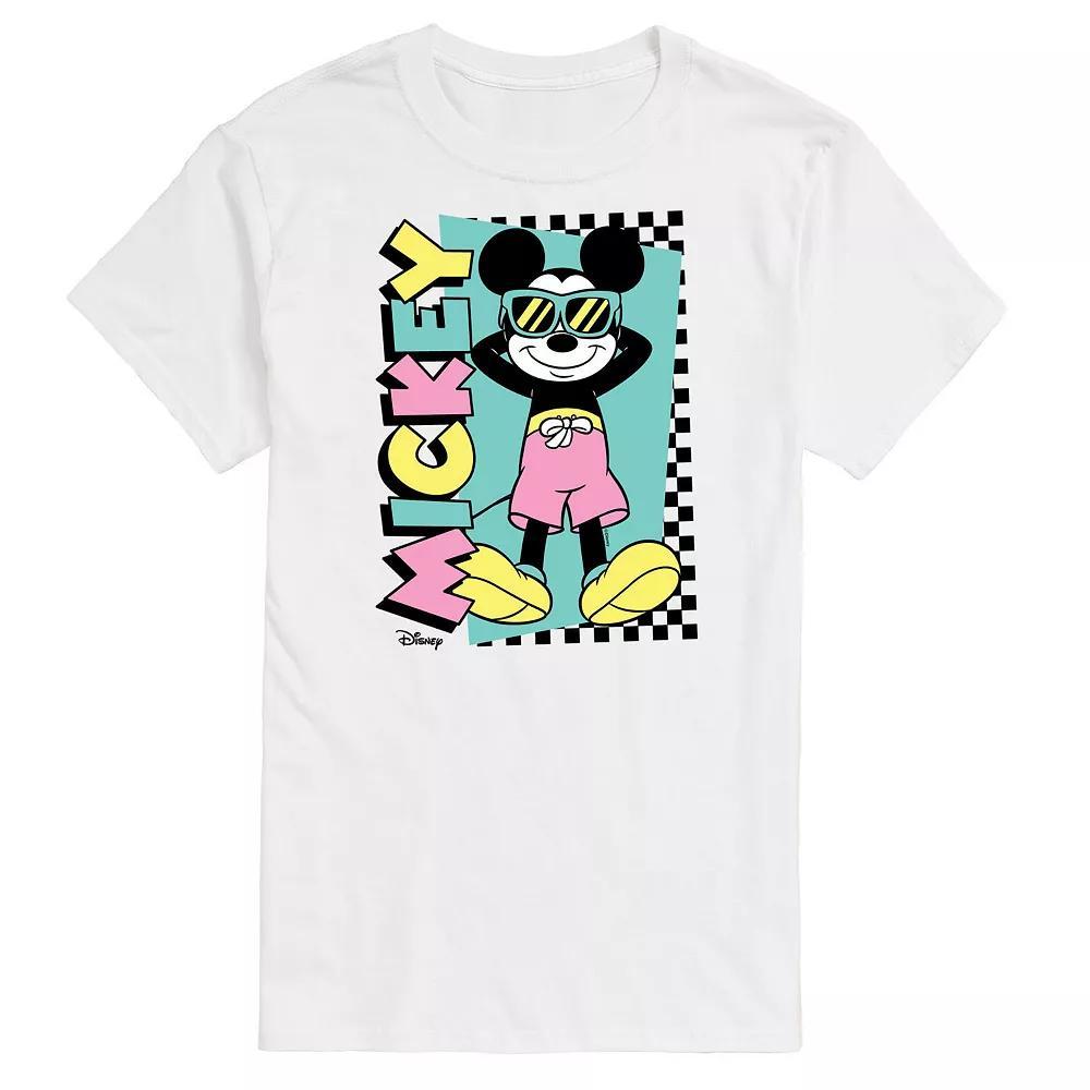 Disney's Mickey Mouse Big & Tall Sunbathe Graphic Tee, Men's, Size: XXL Tall, Gray Product Image