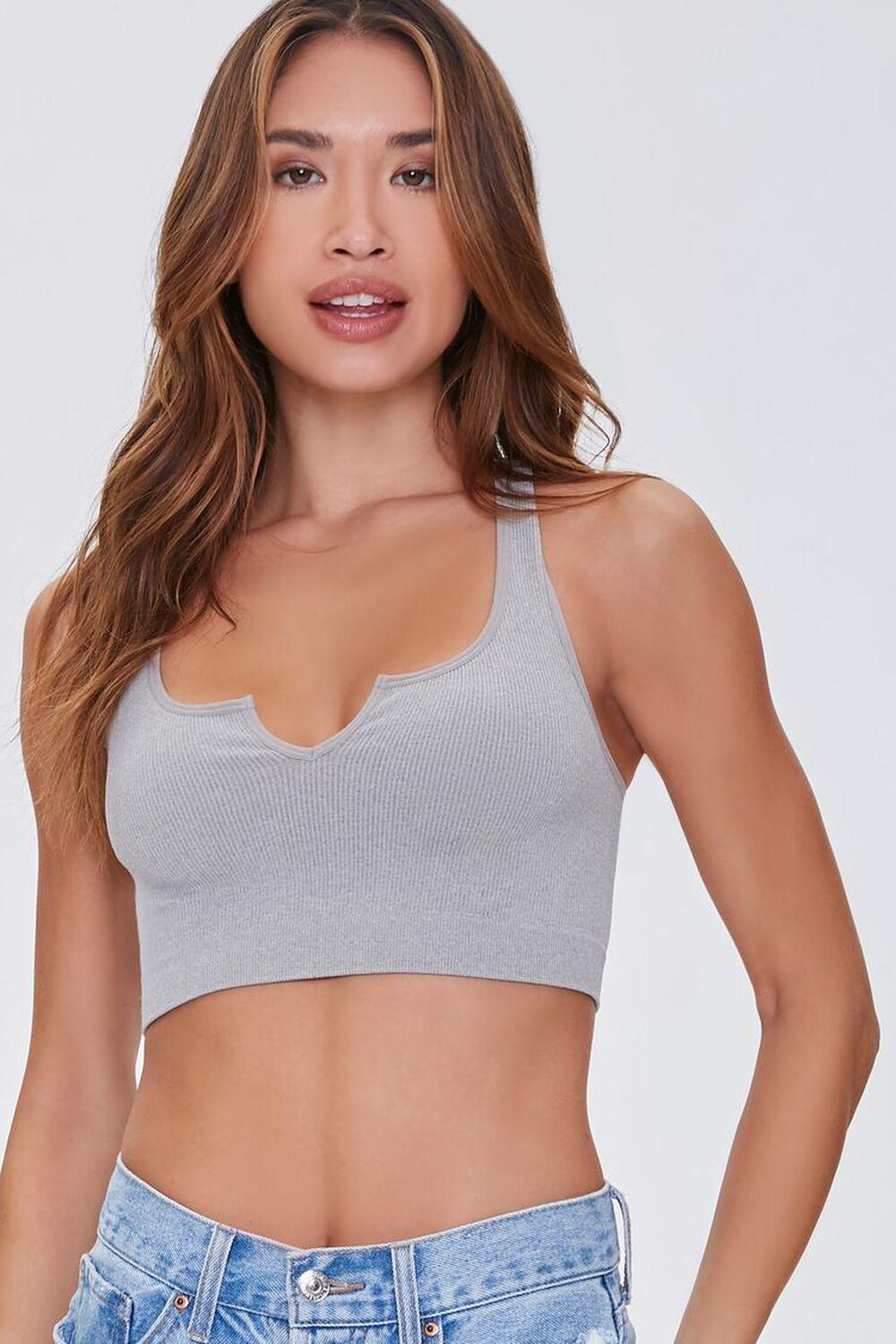 Seamless Split-Neck Bralette | Forever 21 Product Image