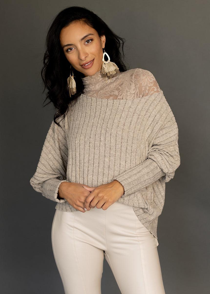 Ciara Top in Oat Female Product Image