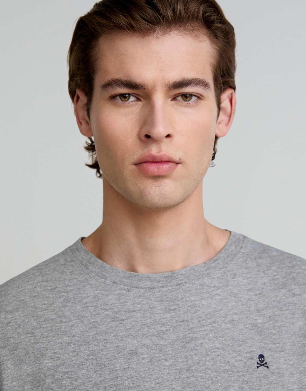 Scalpers Skull T-shirt in gray Product Image