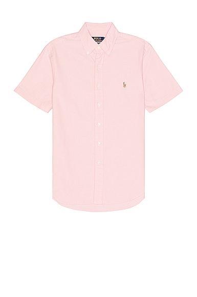 Polo Ralph Lauren Oxford Short Sleeve Shirt Size L, XL/1X. Product Image