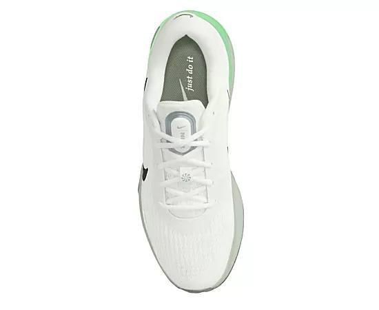 Nike Journey Run Men's Road Running Shoes, Size: 15, White Black Jade Product Image