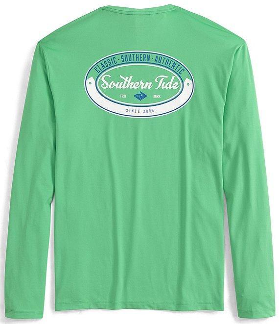 Southern Tide Est 2006 Badge Performance Stretch Long Sleeve Graphic T-Shirt Product Image