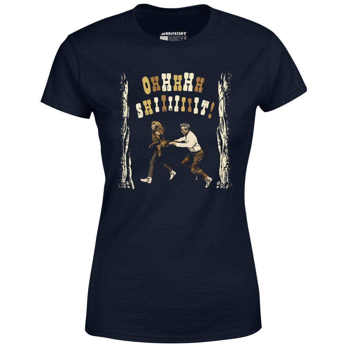 Ohhhhh Shiiiiiiit - Butch Cassidy & The Sundance Kid - Women's T-Shirt Female Product Image