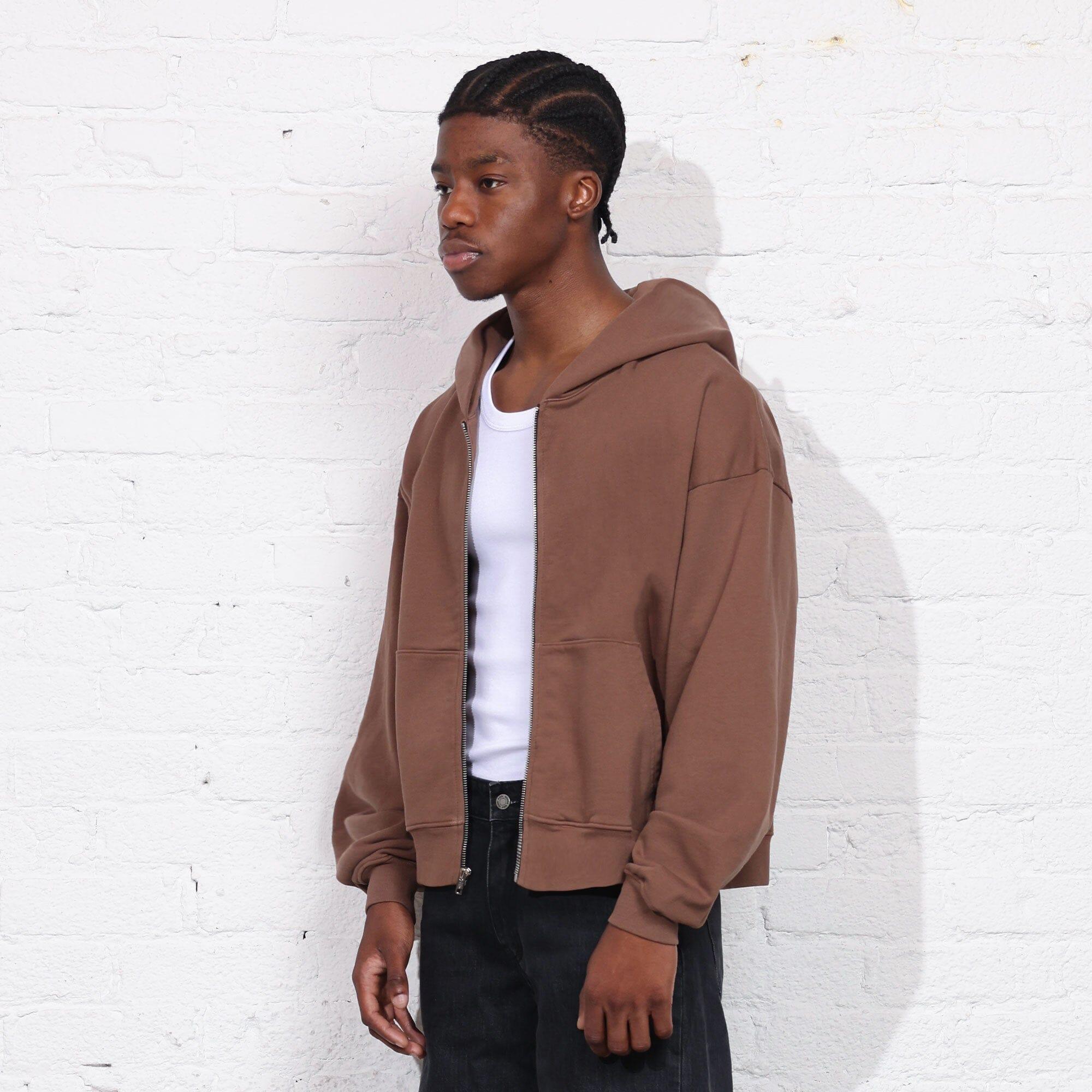 The Mercer Crop Zip II Male Product Image