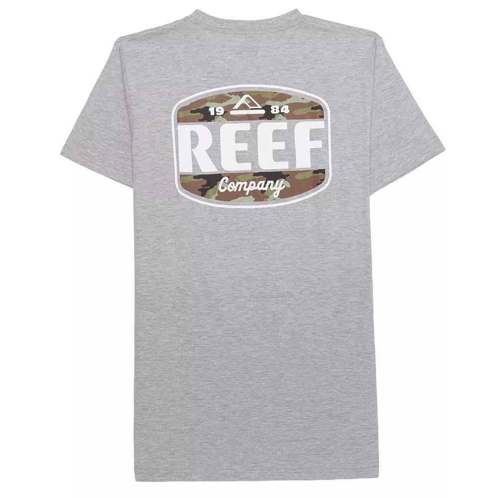 Men's REEF Graphic Tee, Size: Small, Gray Product Image