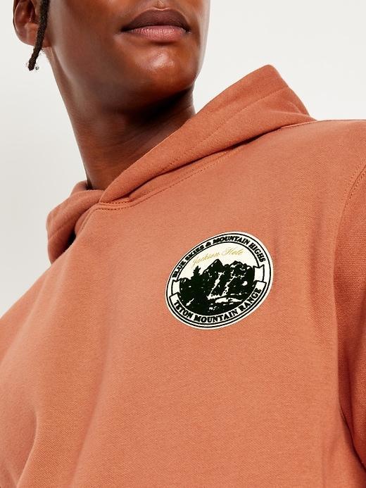 Oversized Essential Graphic Hoodie Product Image