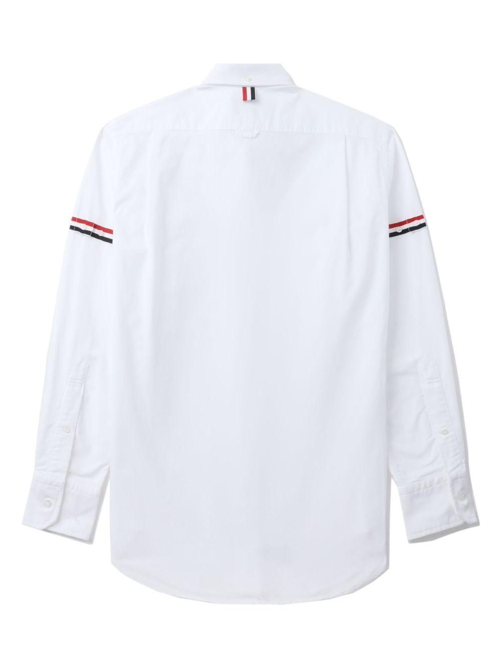 grosgrain-armband Oxford shirt Product Image