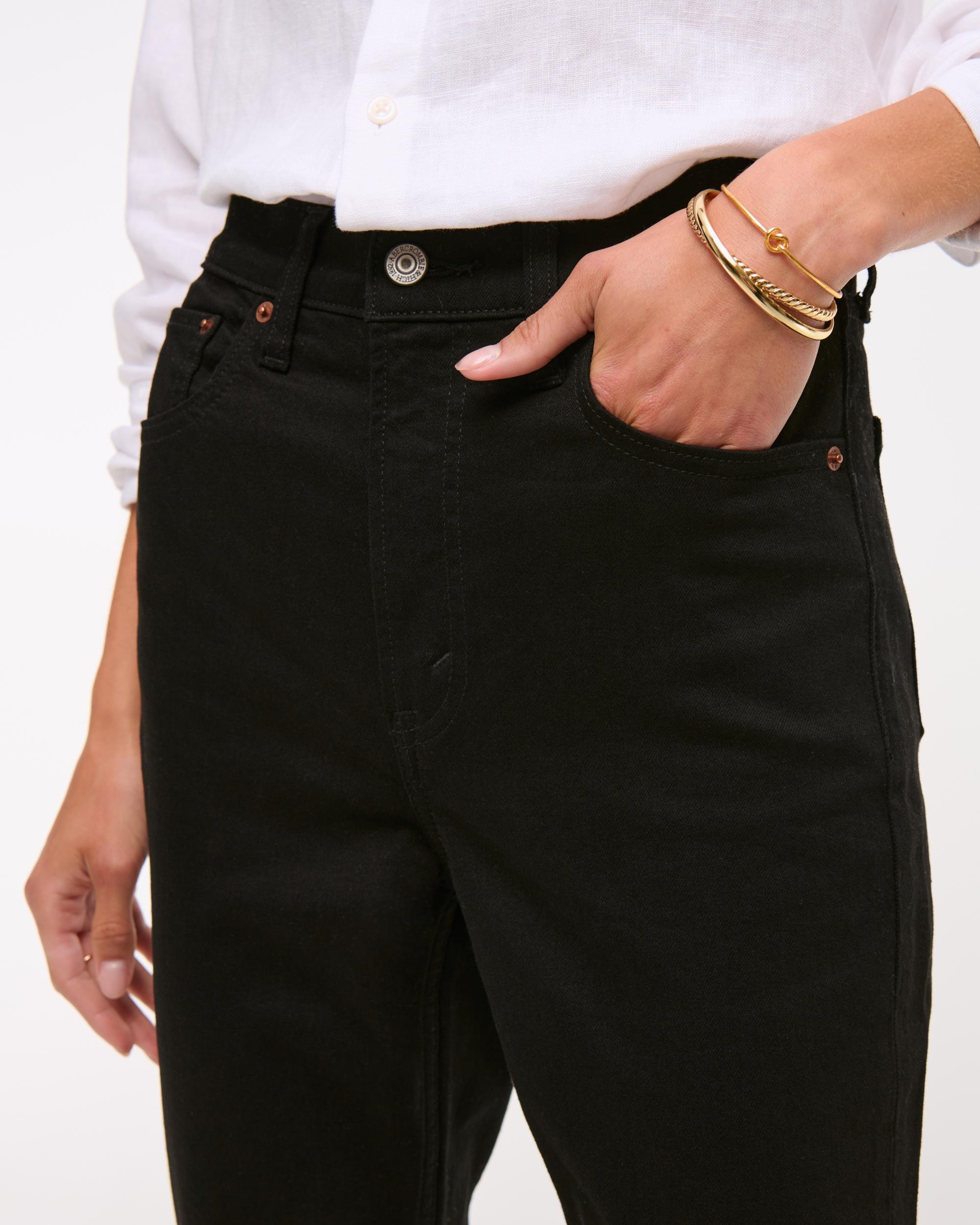 Ultra High Rise Ankle Straight Jean Product Image