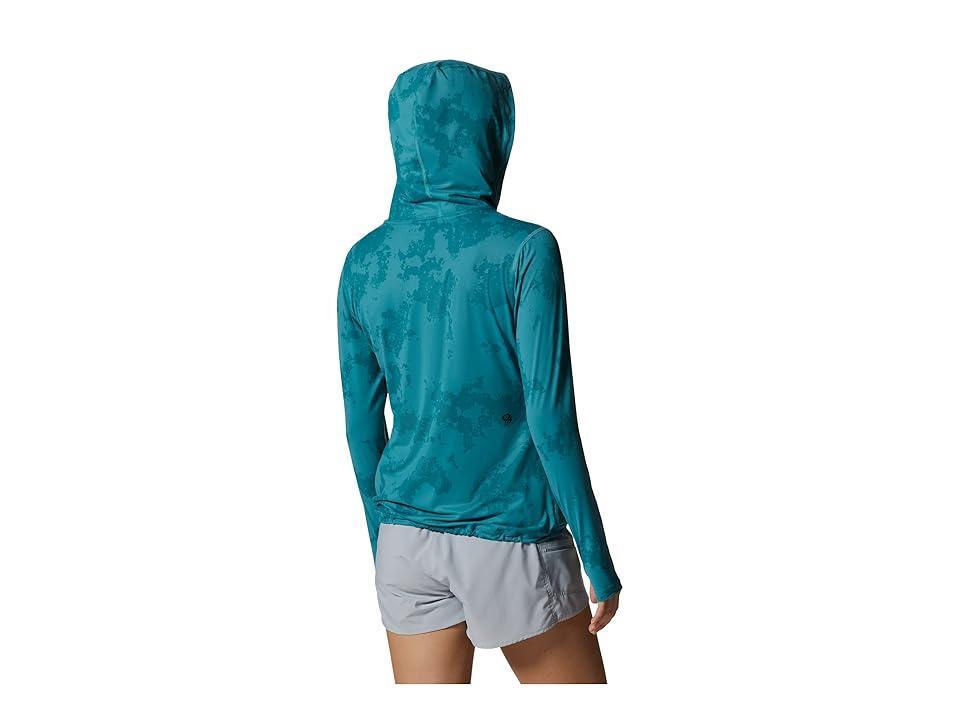 Mountain Hardwear Crater Lake Long Sleeve Hoody (Fogbank) Women's Sweatshirt Product Image