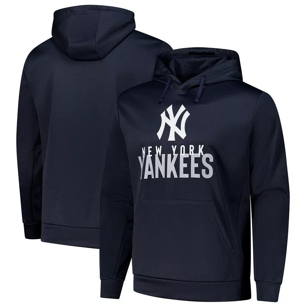Men's Fanatics Navy Houston Texans Victory Arch Big & Tall Pullover Hoodie, Size: 2XB, Blue Product Image
