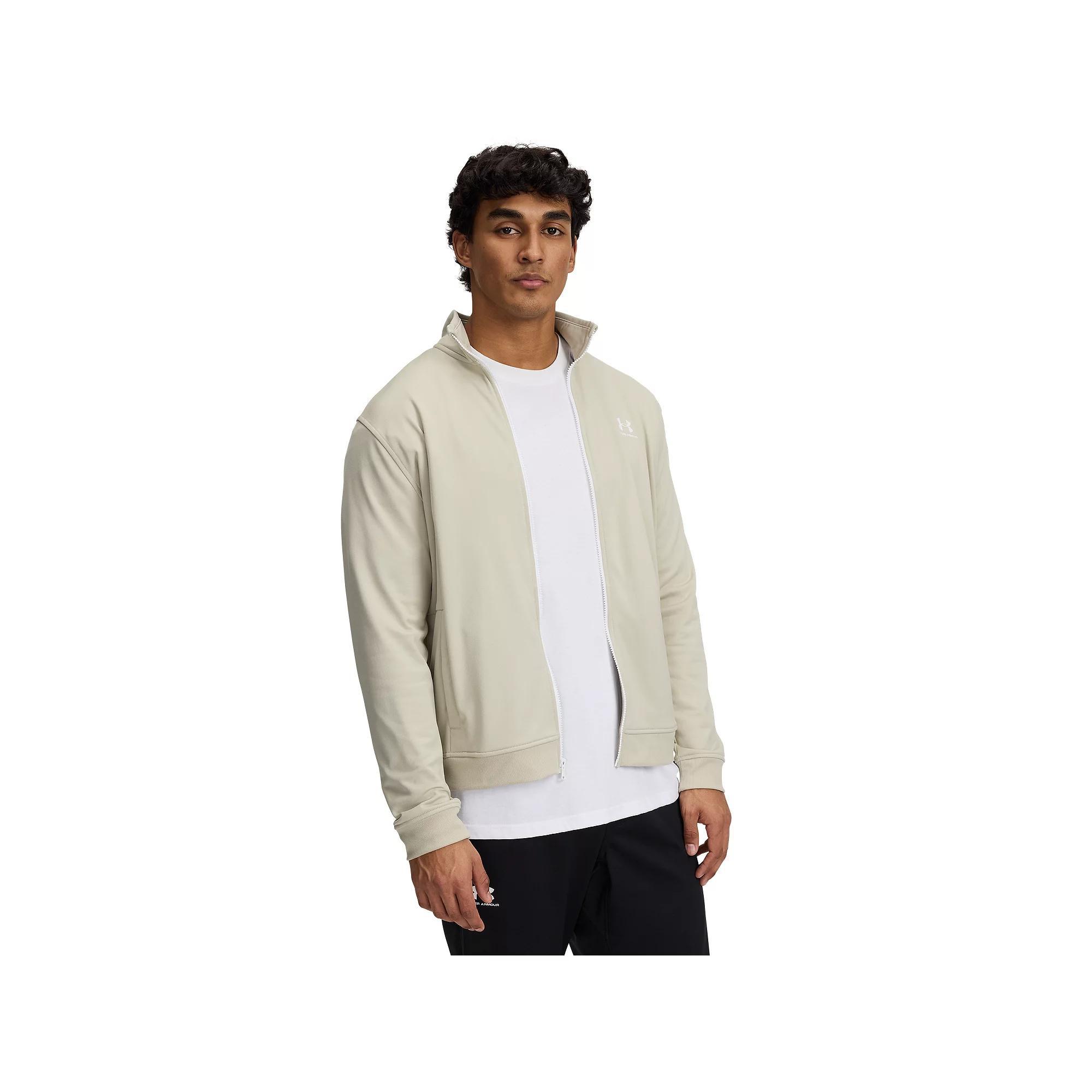 Men's Under Armour Tricot Jacket, Size: XXL, Green Base Product Image