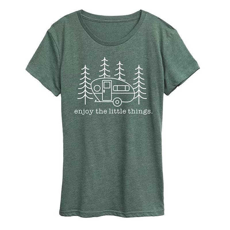 Womens Drink Coffee Do Teaching Graphic Tee, Girls Grey Wine Product Image