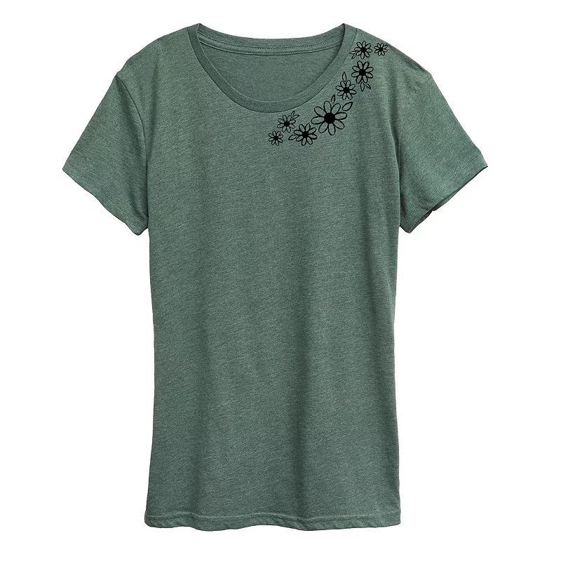 Disney's Lilo & Stitch Women's Nope, Not Today Graphic Tee, Girl's, Size: XL, Grey Blue Product Image