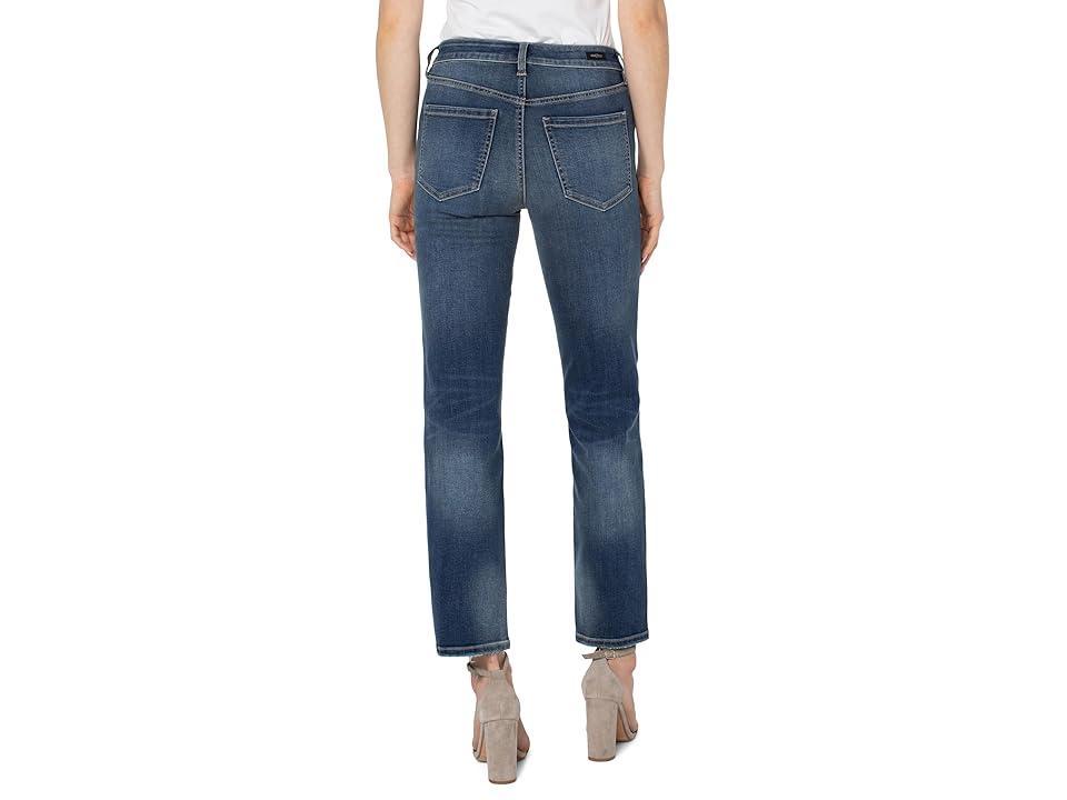 Liverpool Los Angeles Kennedy Straight Leg Stretch Denim Jeans Product Image