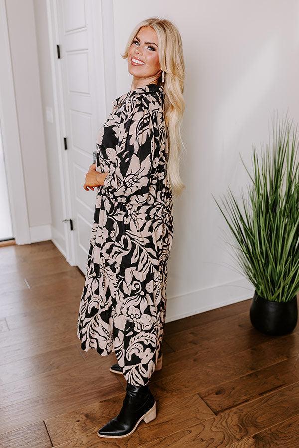 One Way Ticket Floral Midi Curves Product Image