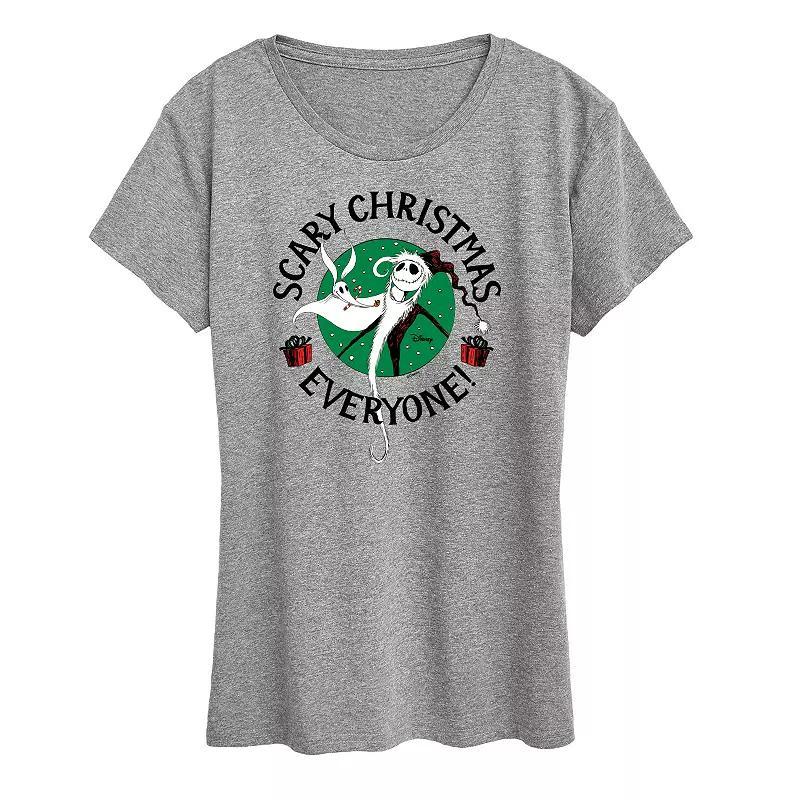 Women's Coffee Grid Graphic Tee, Size: Small, Grey Gray Product Image