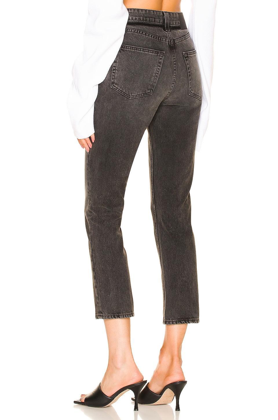 Karolina High Rise Straight Crop GRLFRND Product Image