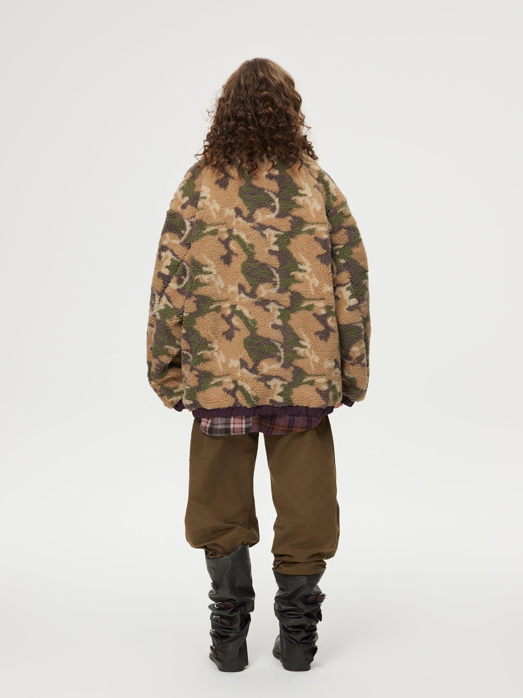 Aelfric Eden Camouflage Reversible Sherpa Jacket Product Image