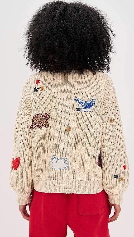 THE GREAT. The Collegiate Cardigan | Shopbop Product Image