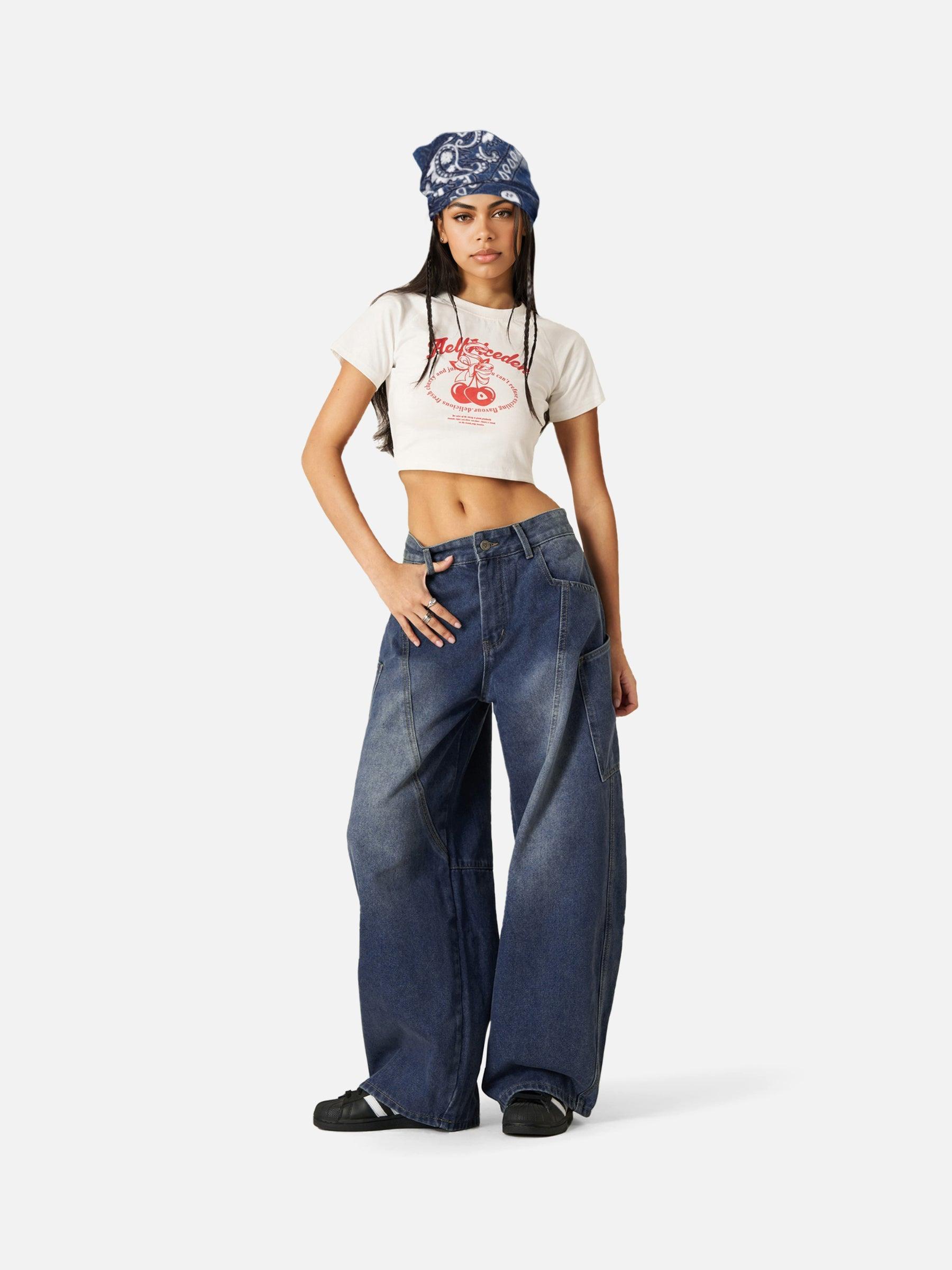 Aelfric Eden Super Baggy Barrel Jeans Product Image